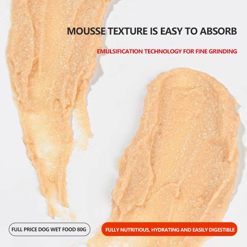 Full price wet grain duck meat formula for dogs